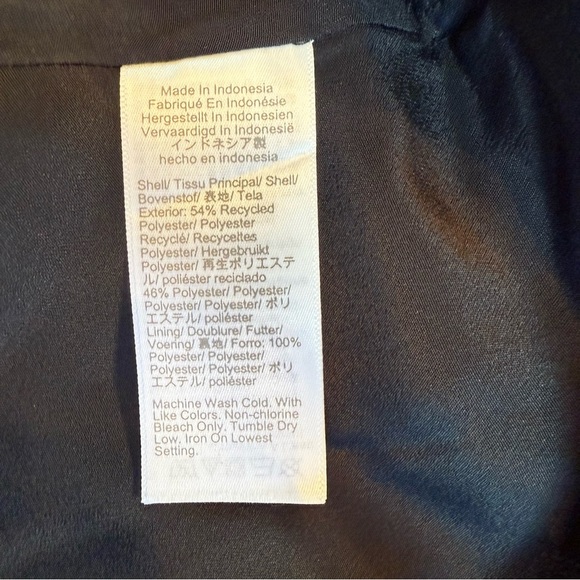 J.CREW Factory Mini Dress with Flounce Hem in Black Size 2 #BY478 $118 - Picture 12 of 14